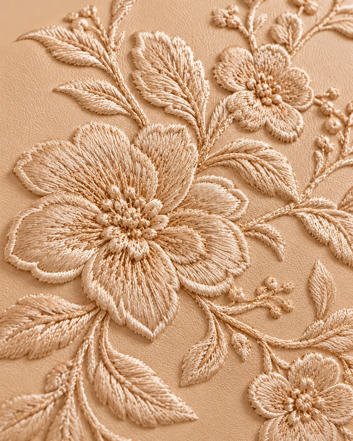Tone-on-Tone Embroidery