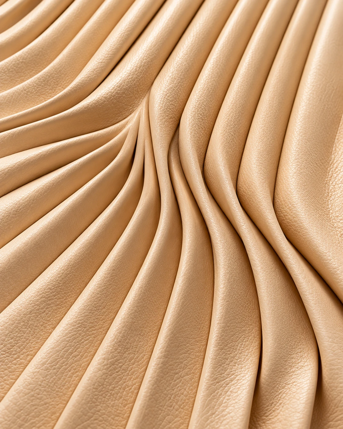 Leather Pleating